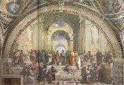 unknow artist skolan i aten rafaels fresk i vatikanen den blev fardig France oil painting artist
